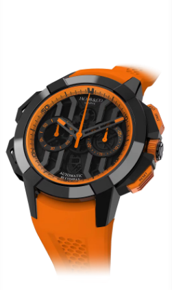 Jacob & Co Replica watch epic x chrono 44mm BLACK TITANIUM ORANGE EC430.21.AB.AA.A
